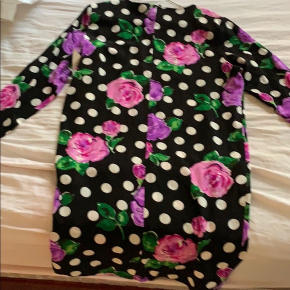 Vintage Pat Argent floral 100% silk - Picture 7 of 8